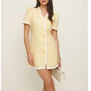 Reformation Linen Dress